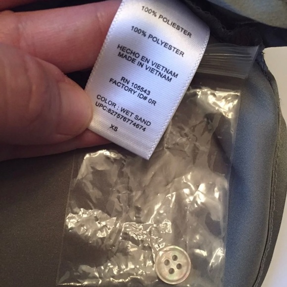 🥳 Derek Lam Relaxed XS Blouse/Top NWT! 💥 - Picture 5 of 8